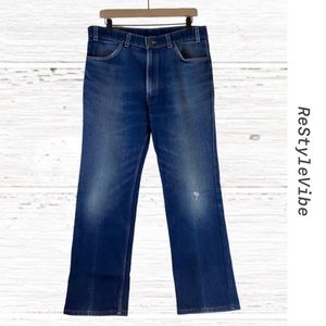 LEVI’S Men’s Size 36x29 Denim Jeans BLUE TAB Vintage Stretch Fit Skosh Stretch